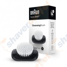 Braun EasyClick Cleansing Brush Attachment for New Generation Series 5, 6 and 7 Electric Shavers