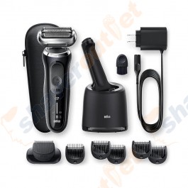 Braun S7, 7075cc Rechargeable Shaver with Clean and Charge System