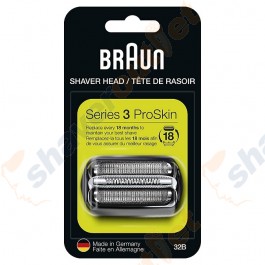 Braun 32B Series 3 Shaver Foil and Cutter Head Cassette