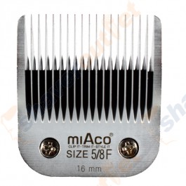 Miaco Size 5/8 16mm Detachable Animal Clipper Blade fits Andis AG, AGC and Oster A5