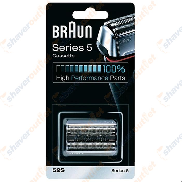 - - Braun 52S Series 5 Shaver Head Cassette Replacement
