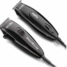Andis 24075 Professional PivotPro and SpeedMaster Hair Clipper and Beard Trimmer Combo Set