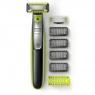 Philips Norelco QP2630 OneBlade Lithium Powered Face + Body Hybrid Electric Trimmer and Shaver, 