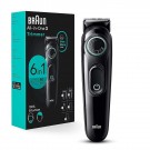 Braun AIO3460, 6 in 1 Rechargeable Beard and Hair Trimmer Kit