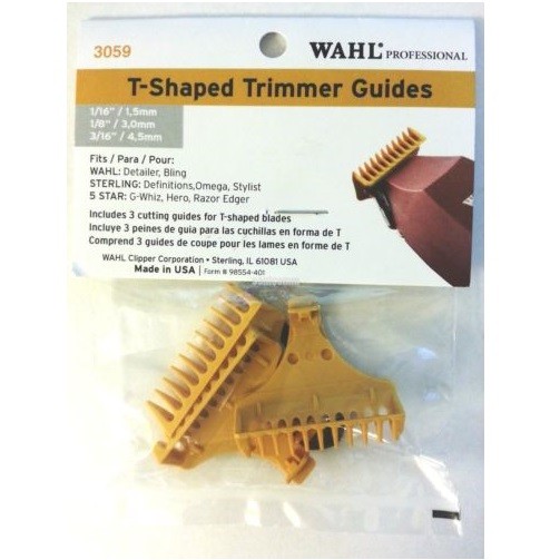 wahl t blade trimmer guards