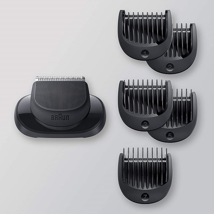 EasyClick Body Groomer attachment for Braun Series 5, 6 and 7 electric  shaver (New generation).