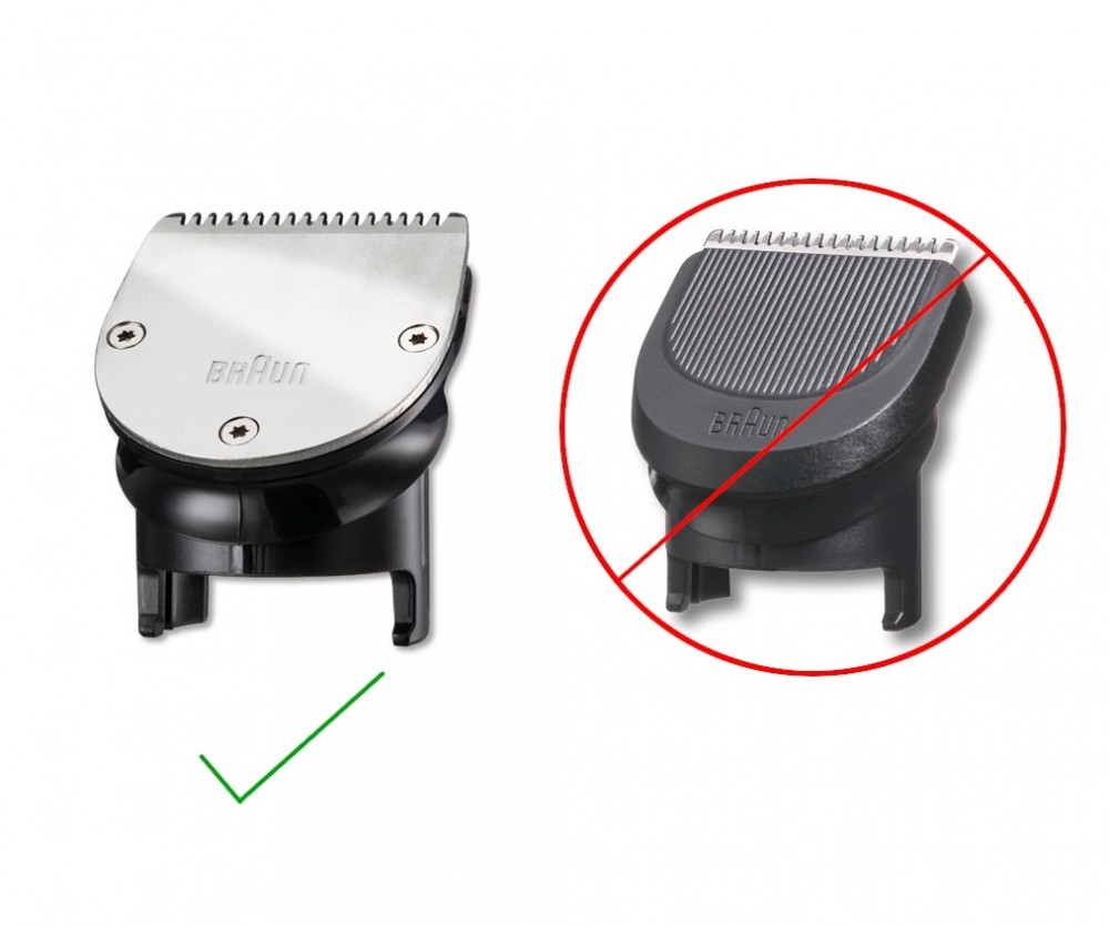   - Braun Replacement 2mm Fix Comb For  Metal Blade Only, Trimmer types 5513, 5514, 5515, 5516, 5517, 5541, 5542,  5544