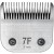 Miaco Size 7F Detachable Animal Clipper Blade fits Andis AG, AGC and Oster A5